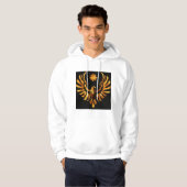 Veste À Capuche Sweatshirt à capuchon avec oiseaux (Devant entier)