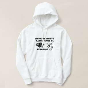 Veste À Capuche Sweatshirt à capuchon blanc Panther et EW