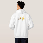 Veste À Capuche Sweatshirt à capuchon de base d'ArmorGaming, blanc (Dos entier)