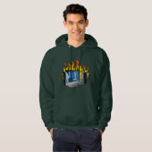 Veste À Capuche Sweatshirt à capuchon de base pour hommes (Devant entier)
