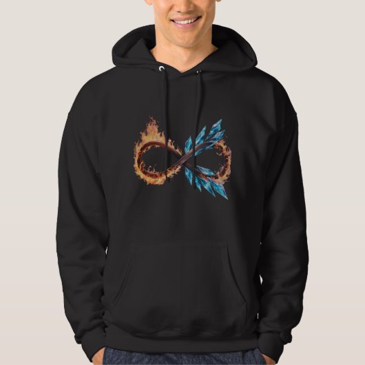 Veste À Capuche Sweatshirt à capuchon de base pour hommes (Devant)