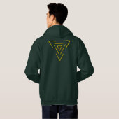 Veste À Capuche Sweatshirt à capuchon de base St. Patrick’s Day (Dos entier)