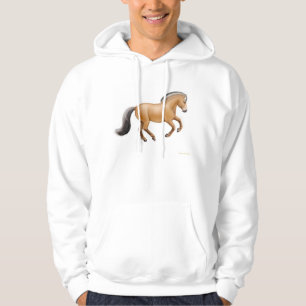 Veste À Capuche Sweatshirt à capuchon de cheval norvégien de fjo