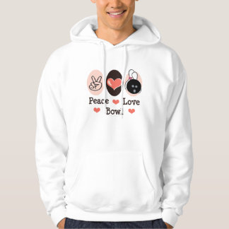 Veste À Capuche Sweatshirt à capuchon de cuvette d'amour de paix