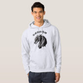 Veste À Capuche Sweatshirt à capuchon de dragon (Devant entier)