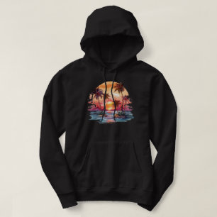 Veste À Capuche Sweatshirt à capuchon de l'île tropicale