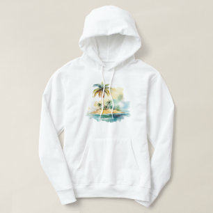 Veste À Capuche Sweatshirt à capuchon de l'île tropicale