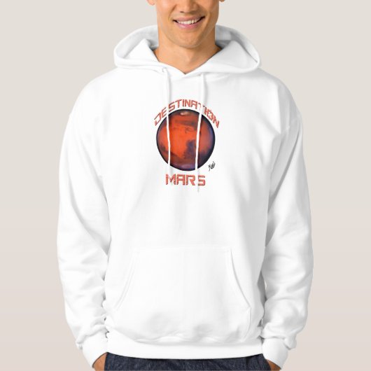 Veste À Capuche Sweatshirt à capuchon de Mars de destination (Devant)