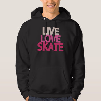 Veste À Capuche Sweatshirt à capuchon de patin vivant d'amour