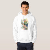 Veste À Capuche Sweatshirt à capuchon de perroquet (Devant entier)