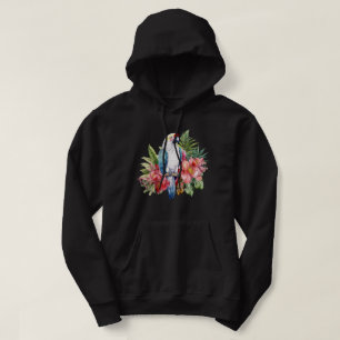 Veste À Capuche Sweatshirt à capuchon de perroquet