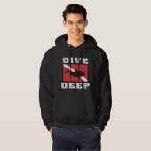 Veste À Capuche Sweatshirt à capuchon de requin de piqué de (Devant entier)