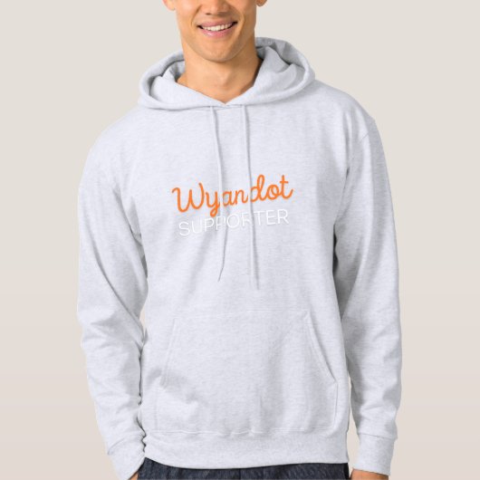 Veste À Capuche Sweatshirt à capuchon de soutien Wyandot (Devant)