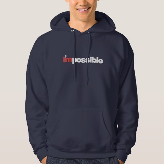 Veste À Capuche Sweatshirt à capuchon d'I'mpossible (Devant)