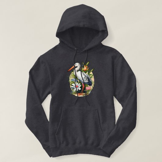 Veste À Capuche Sweatshirt à capuchon d'oiseaux (Design devant)