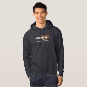 Veste À Capuche Sweatshirt à capuchon - gris-foncé (Devant entier)
