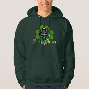 Veste À Capuche Sweatshirt à capuchon irlandais chanceux !