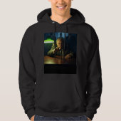 Veste À Capuche Sweatshirt à capuchon noir (Devant)