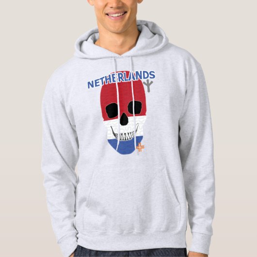 Veste À Capuche Sweatshirt à capuchon Pays-Bas HANDSKULL B2 (Devant)