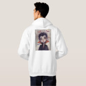 Veste À Capuche Sweatshirt à capuchon personnalisable avec votre t (Dos entier)