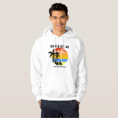 Veste À Capuche Sweatshirt à capuchon tropical (Devant entier)