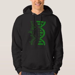 Veste À Capuche Sweatshirt à hélice d'ADN numérique – Brin de code