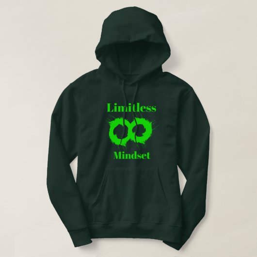 Veste À Capuche Sweatshirt à Mentalité Illimitée (Design devant)