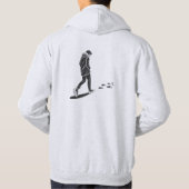 Veste À Capuche Sweatshirt à Pas Silencieux (Dos)