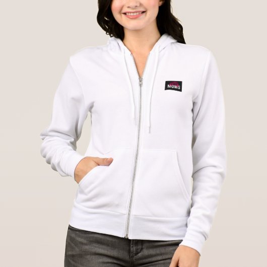 Veste À Capuche Sweatshirt BAD MOMS (Devant)