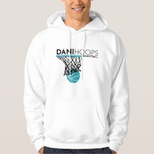 Veste À Capuche Sweatshirt - Blanc - Dani Hoops Basketball