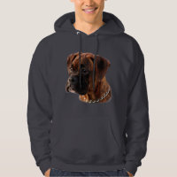 Sweatshirt Brindle de chiot de boxeur