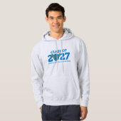 Veste À Capuche Sweatshirt Classe de 2027 de Florida Virtual HS (B (Devant entier)