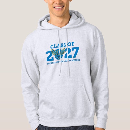Veste À Capuche Sweatshirt Classe de 2027 de Florida Virtual HS (B (Devant)