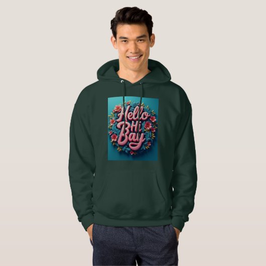 Veste À Capuche "Sweatshirt Confort Nuageux" (Devant entier)