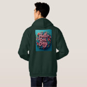Veste À Capuche "Sweatshirt Confort Nuageux" (Dos entier)