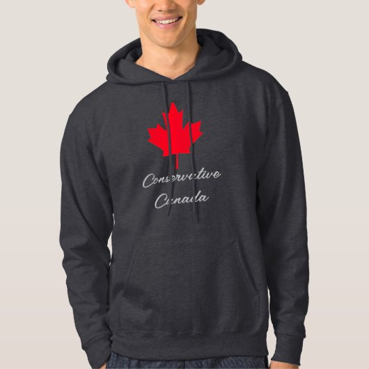 Veste À Capuche Sweatshirt Conservative Canada (Devant)