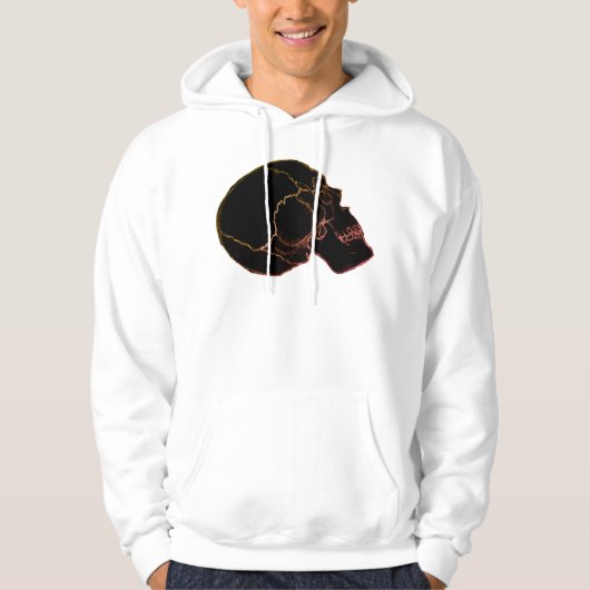 Veste À Capuche Sweatshirt crâne (Devant)