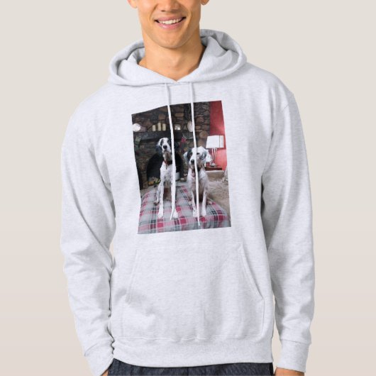Veste À Capuche Sweatshirt d'amour Setter (Devant)
