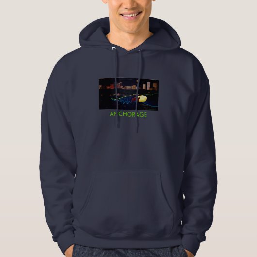 Veste À Capuche Sweatshirt d'Anchorage Eagle (Devant)