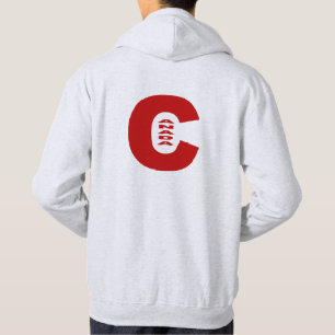 Veste À Capuche Sweatshirt de base à capuchon conception de dos de