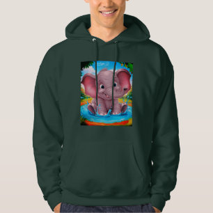 Veste À Capuche Sweatshirt de base pour éléphants masculins