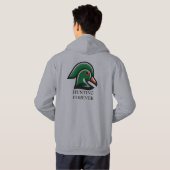 Veste À Capuche Sweatshirt De Chasse Drôle Pour Hommes (Dos entier)