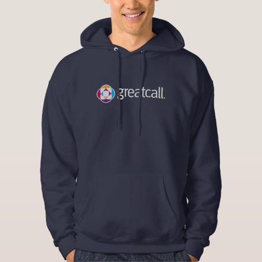 Veste À Capuche Sweatshirt de GreatCall dans la marine (Devant)