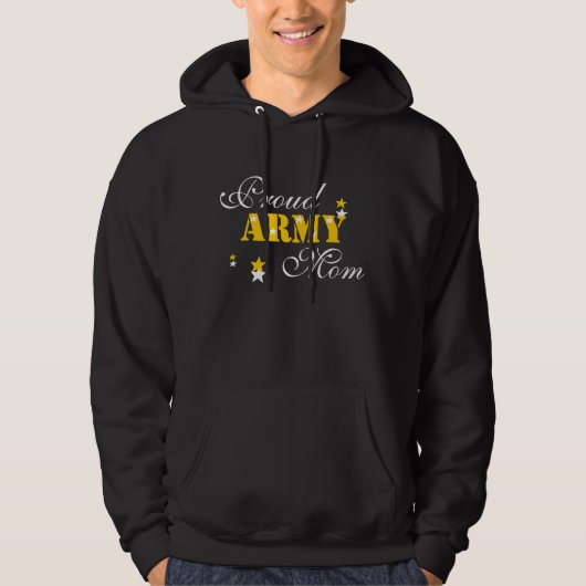 VESTE À CAPUCHE SWEATSHIRT DE MAMAN D'ARMÉE (Devant)