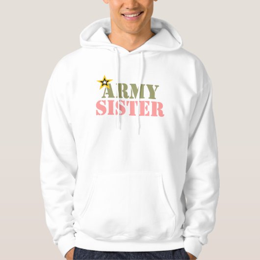 VESTE À CAPUCHE SWEATSHIRT DE SOEUR D'ARMÉE (Devant)