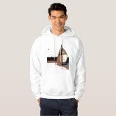 Veste À Capuche Sweatshirt de voilier (Devant entier)