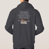 Veste À Capuche Sweatshirt d'Emma d'équipe (Dos)
