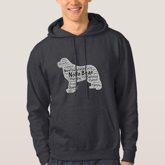 Veste À Capuche Sweatshirt du chenil des hommes d'ours de Notta (Devant)