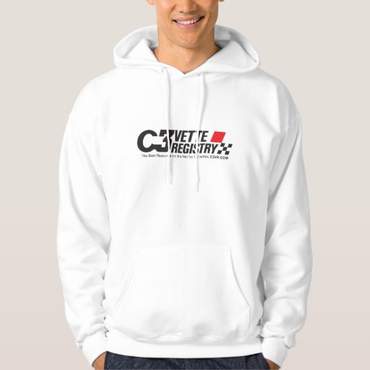 Veste À Capuche Sweatshirt du logo C3VR (Devant)
