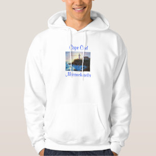 Veste À Capuche Sweatshirt du phare de Cape Cod Mass Nobska